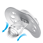 Smoczki Harmony Beż 2szt. RÓŻNE ROZMIARY / LOVI