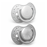 Smoczki Harmony Szare 2szt. RÓŻNE ROZMIARY / LOVI