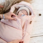 Zimowy śpiworek ASPEN WINTERPROOF BABY, Powder Pink / La Millou