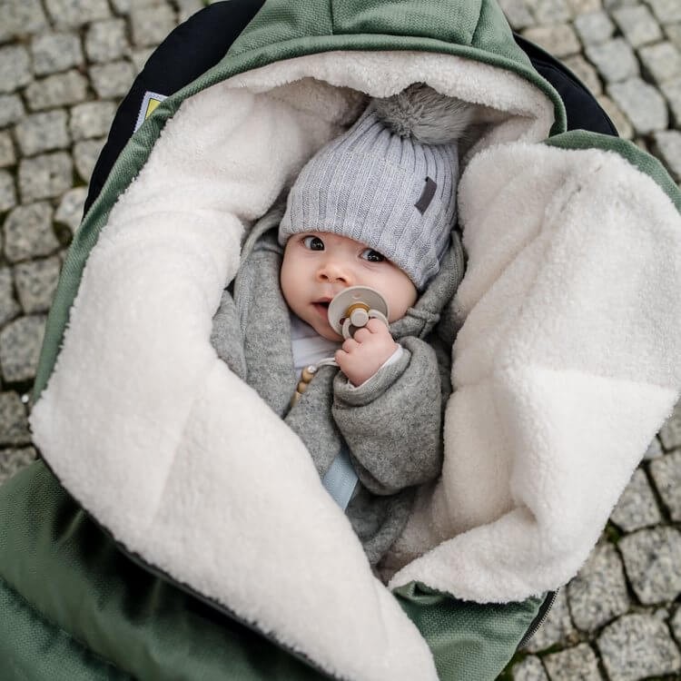 Zimowy śpiworek ASPEN WINTERPROOF BABY, Khaki / La Millou
