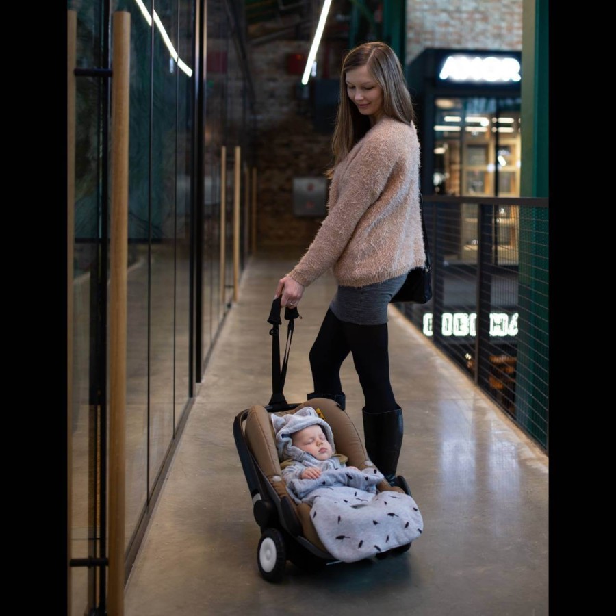 Rollersy kółka do fotelika Baby Grey