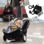 Rollersy kółka do fotelika Baby Grey