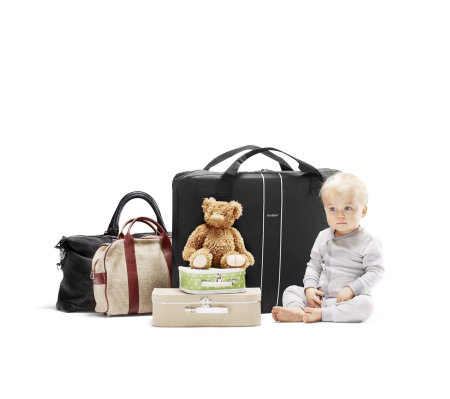 BABYBJORN - łóżeczko turystyczne LIGHT dark green