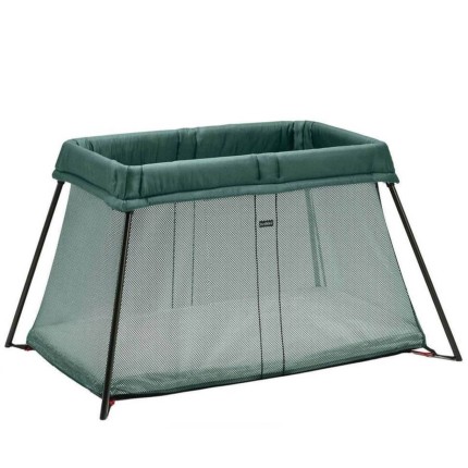 BABYBJORN - łóżeczko turystyczne LIGHT dark green