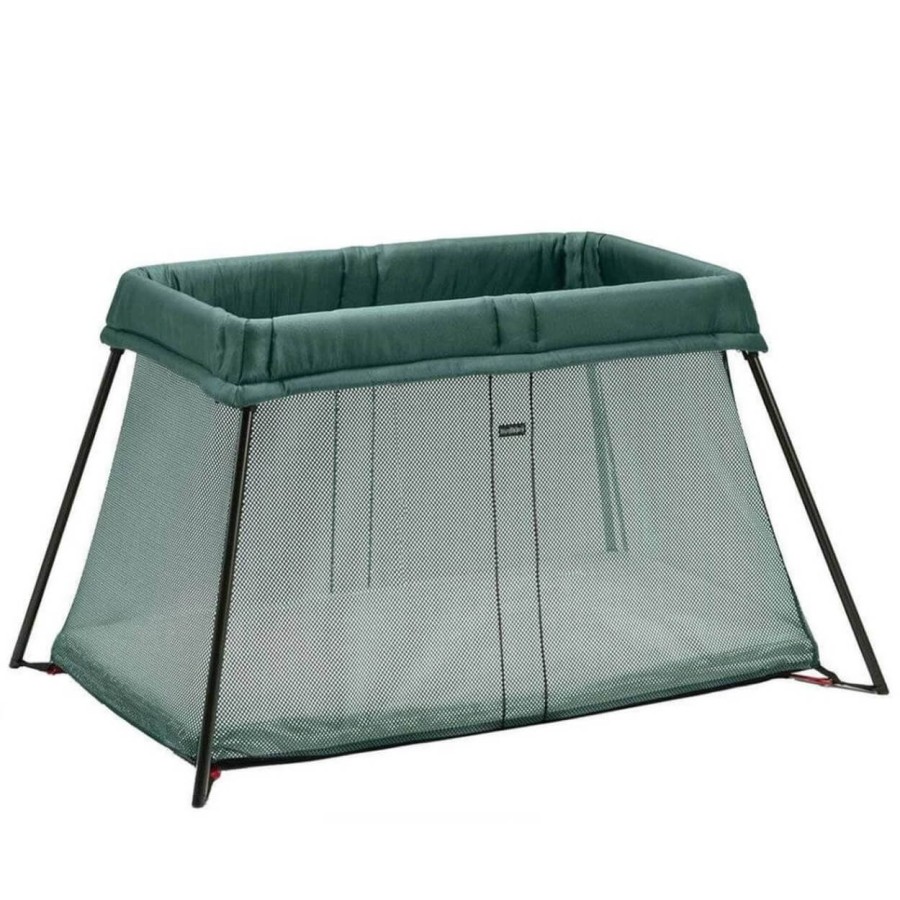 BABYBJORN - łóżeczko turystyczne LIGHT dark green