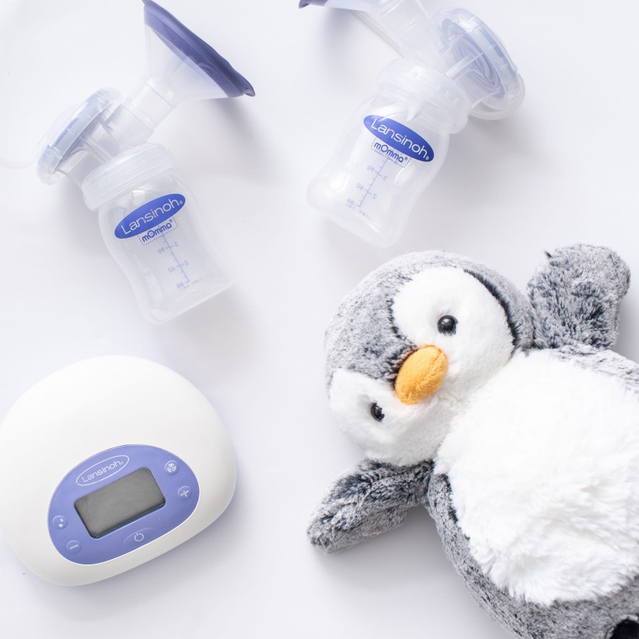 Podwójny laktator elektryczny na dwie piersi 2 w 1 / Lansinoh