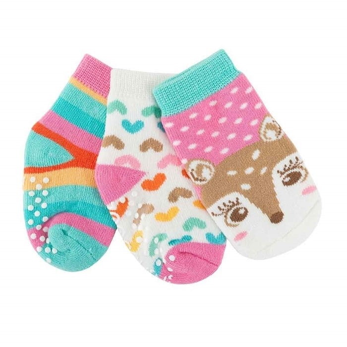 Skarpetki 3 pary Sarenka 0-24m / Zoocchini