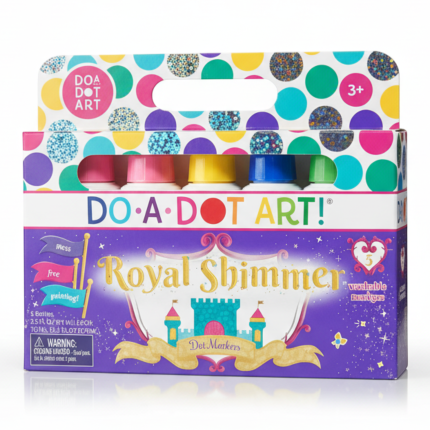 Duże Flamastry Kropkowe Mini - Królewski Blask / Do a dot Art