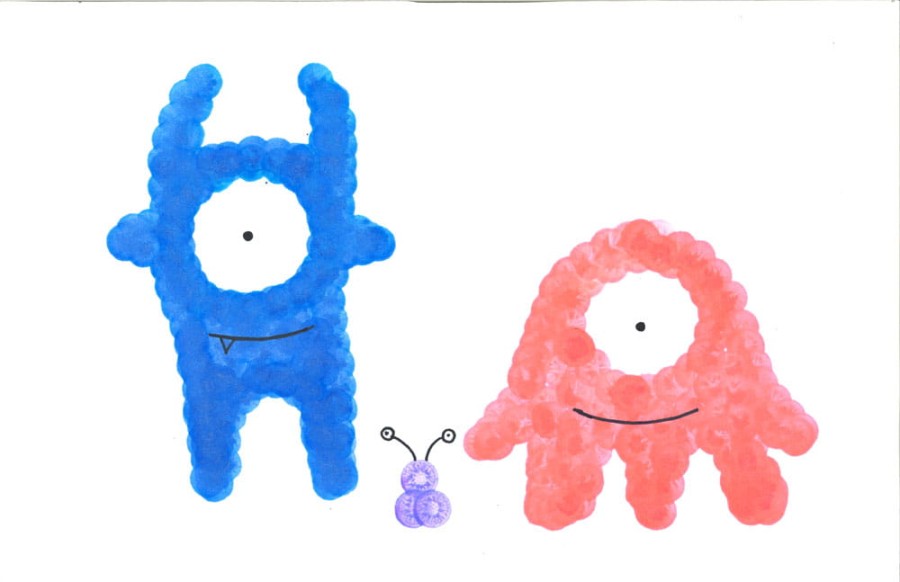 Duże Flamastry Kropkowe Mini - Królewski Blask / Do a dot Art