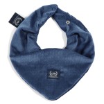 Mięciutka apaszka - Harvard Blue - Velvet Colletion / La Millou