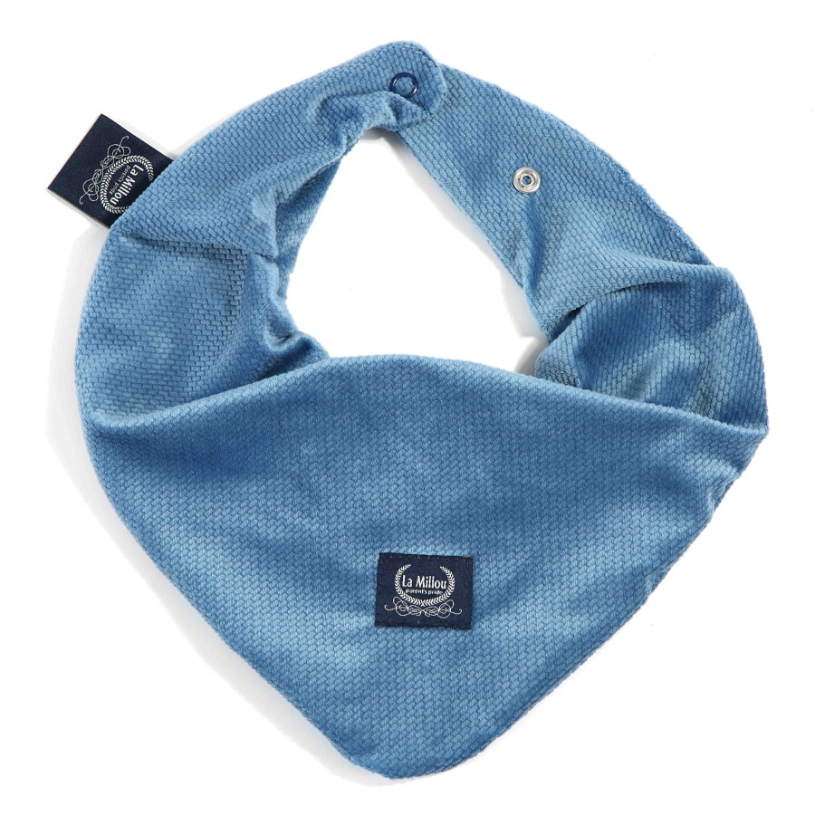 Mięciutka apaszka - Denim - Velvet Colletion / La Millou
