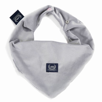 Mięciutka apaszka - Dark Grey - Velvet Colletion / La Millou