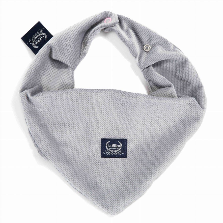 Mięciutka apaszka - Dark Grey - Velvet Colletion / La Millou