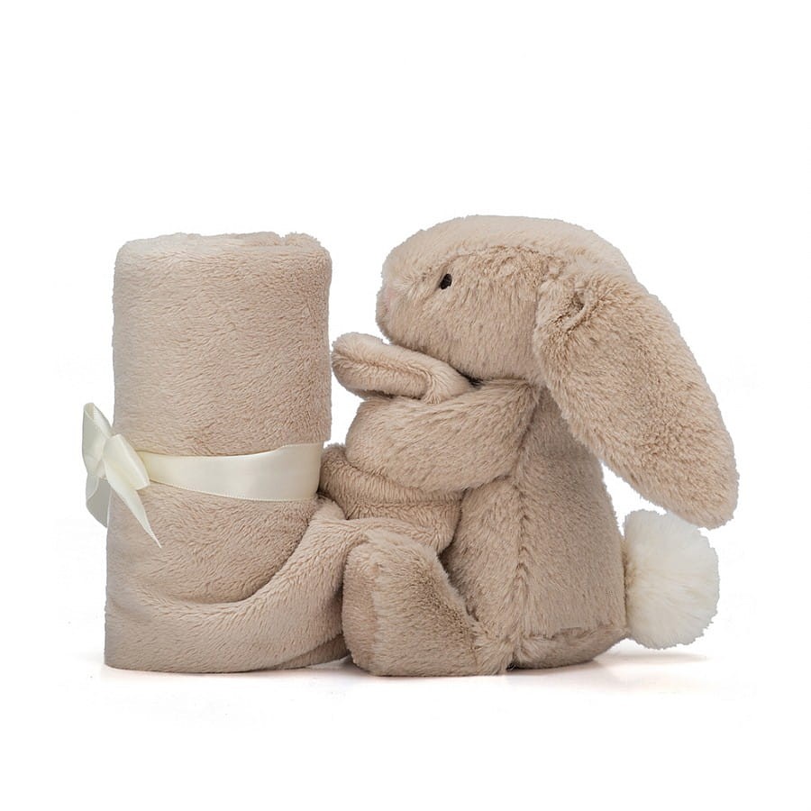 Królik przytulanka z kocykiem - beż 34cm / Jellycat