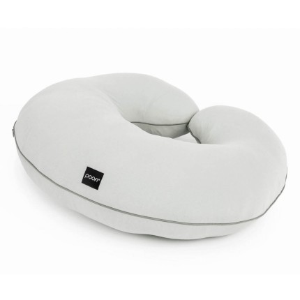 Poduszka do karmienia Organic kolor: jasny szary / Poofi
