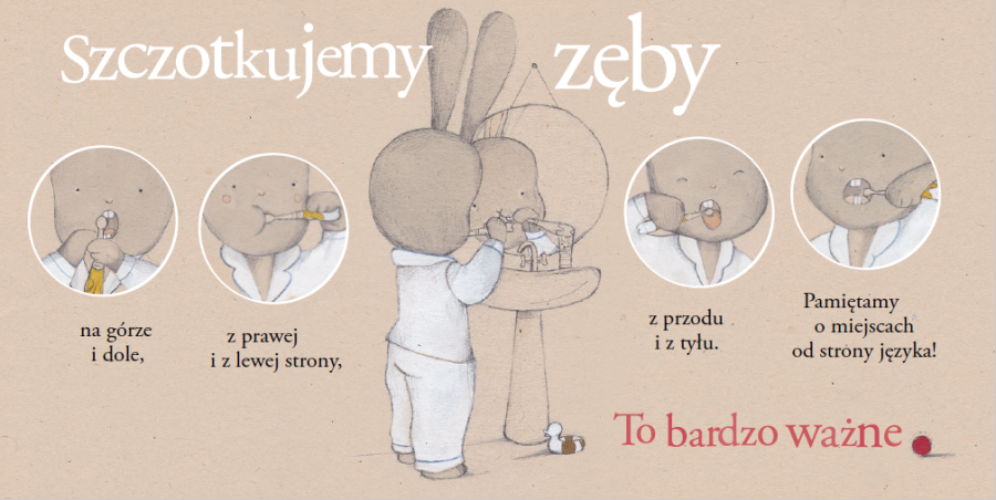 Zajączek u dentysty / Wydawnictwo Kinderkulka
