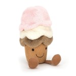 Jellycat Amuse Lody w wafelku ROZMIARY
