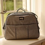 Bizzi Growin Pod Grey Linen - wielofunkcyjna torba łóżeczko turystyczne dla Niemowląt