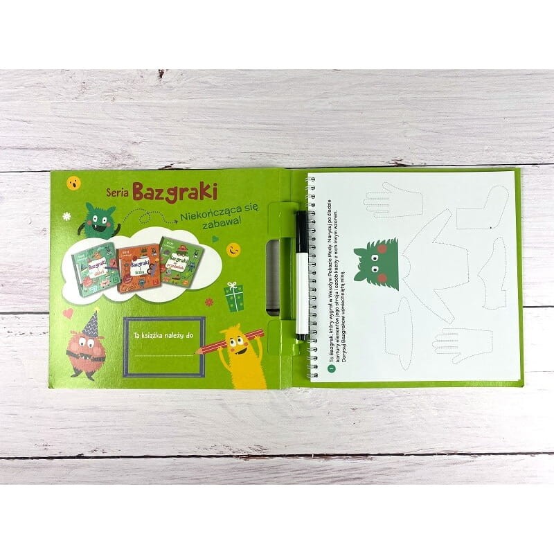 Bazgraki Emocje 3-6 lat / Wydawnictwo Edgard