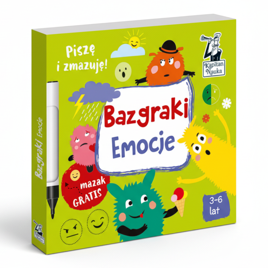Bazgraki Emocje 3-6 lat / Wydawnictwo Edgard