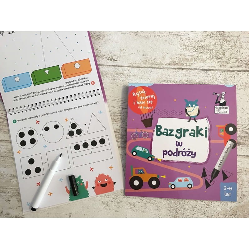 Bazgraki w podróży 3-6 lat / Wydawnictwo Edgard