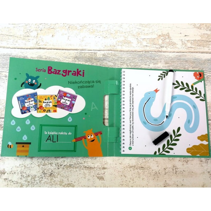Bazgraki i Alfabet 3-6 lat / Wydawnictwo Edgard