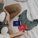 Termofor i kompres chłodzący - DARK GREY, BOHO ROYAL DROPS/ La Millou