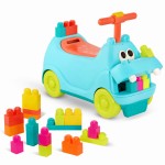 Locbloc Hippo Ride-On with Blocks – JEŹDZIK-HIPCIO z klockami / B.Toys