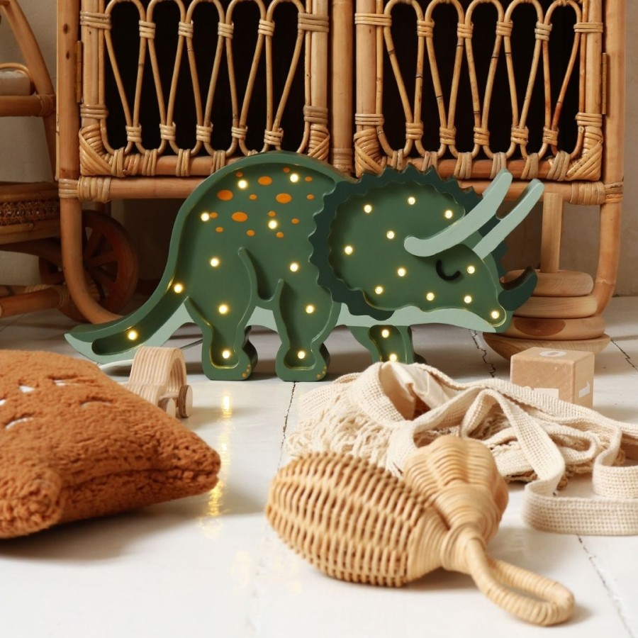 Lampa Little Lights Triceratops MILITARY GREEN / Little Lights