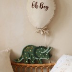 Lampa Little Lights Triceratops MILITARY GREEN / Little Lights