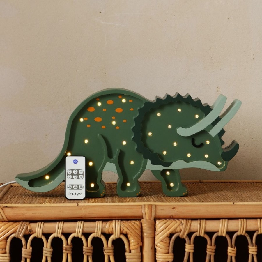 Lampa Little Lights Triceratops MILITARY GREEN / Little Lights