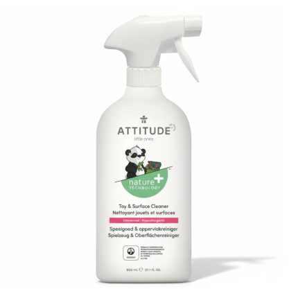 Płyn do mycia zabawek i powierzchni w pokoju dziecka Bezzapachowy (fragrance free), 800 ml / Attitude