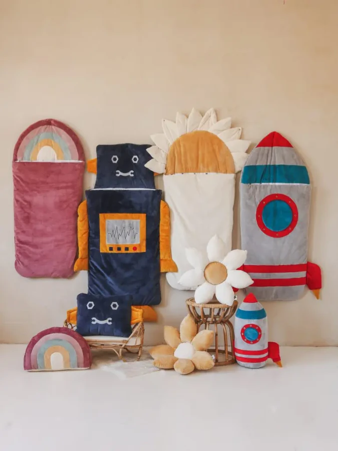 Śpiworek Sleepover – Stokrotka ROZMIARY / Kidspace