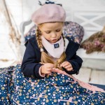 Mięciutka apaszka - Florida Pink - Velvet Colletion / La Millou