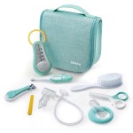 Kosmetyczka z 9 akcesoriami do pielęgnacji niemowląt mint / Beaba