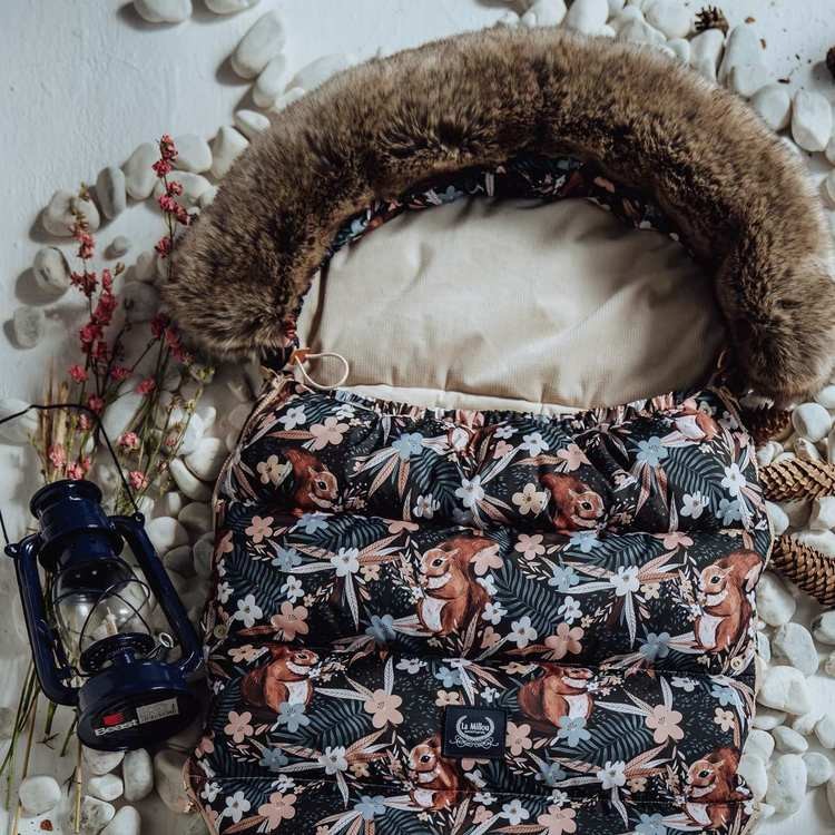 Zimowy śpiworek ASPEN WINTERPROOF COMBO - PRETTY BARBARA, SAND / La Millou