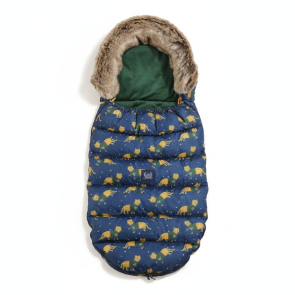 Śpiworek do wózka UNI - TIGER JERRY, FOREST GREEN / La Millou