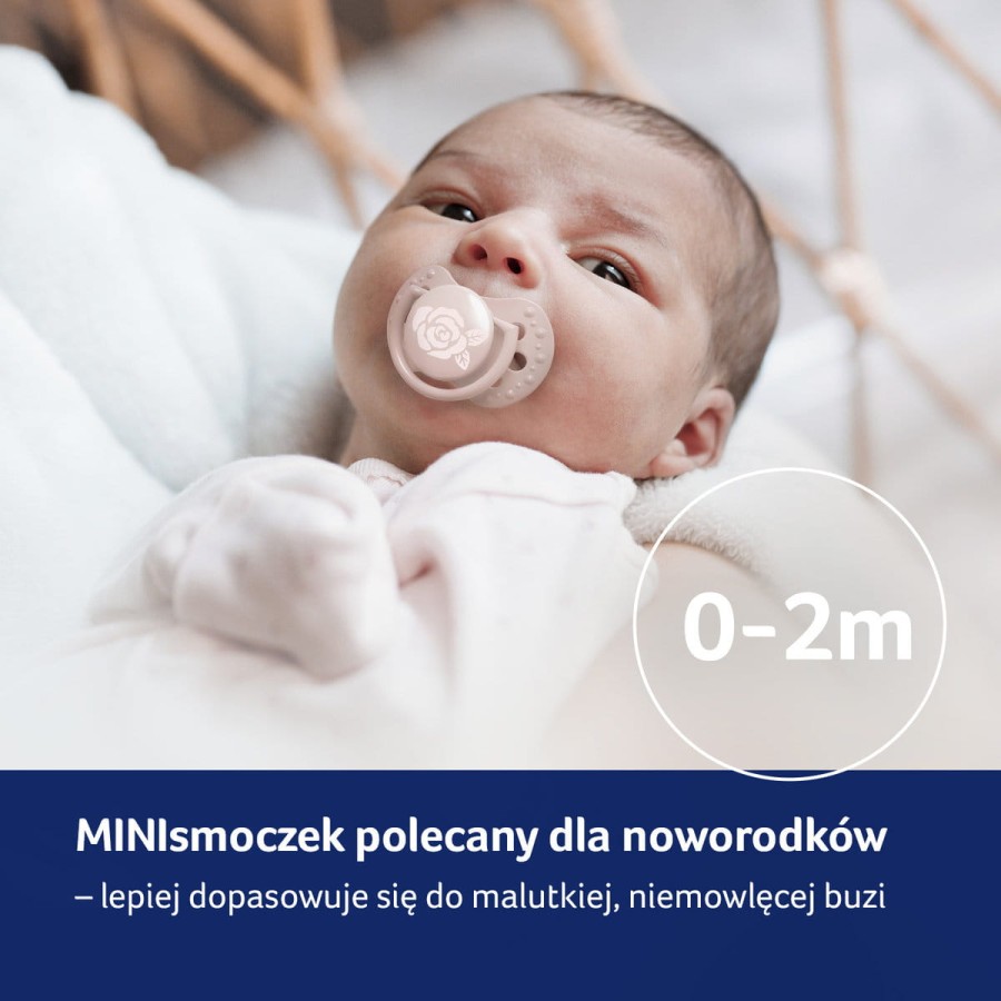 Smoczki Baby Shower Błękit, 2 szt. 0-2 miesięcy / LOVI