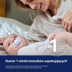 Smoczki Baby Shower Błękit, 2 szt. 0-2 miesięcy / LOVI