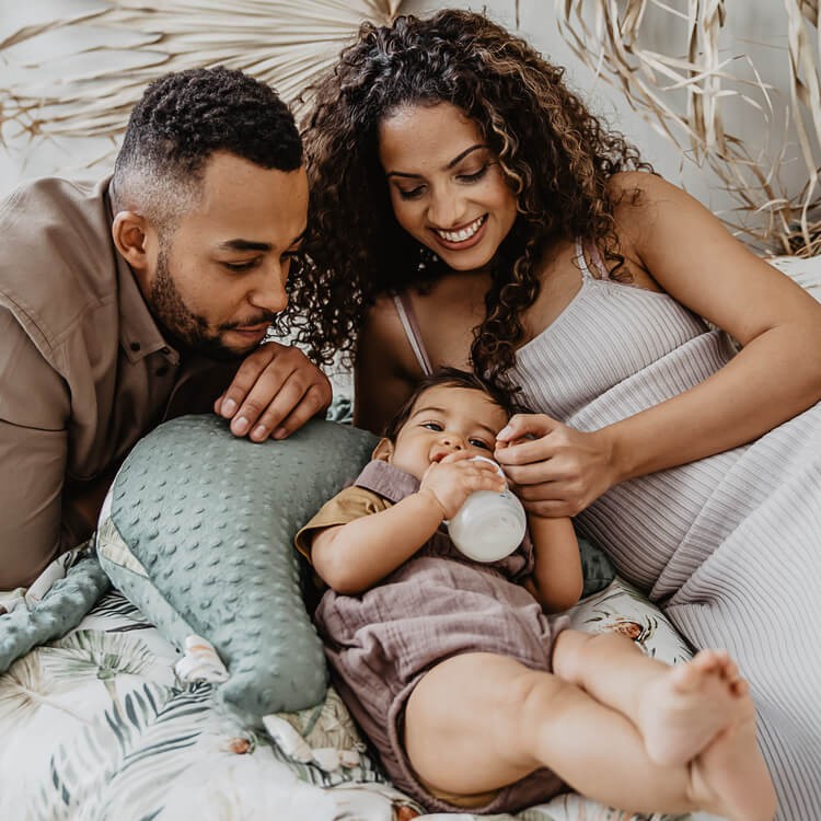 Kura Babci Dany - PRINCE CHESSBOARD, WIND BLUE / La Millou