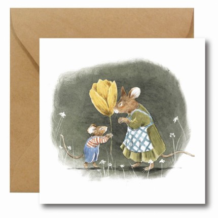 Kartka KWIATEK DLA MAMY / Hi Little