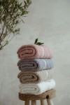 Kocyk ze 100% wełny merino powder pink Pearl - premium collection / My Memig