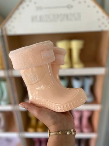 Ocieplacz polarowy brzoskwiniowy ROZMIARY / KaloszePoprosze