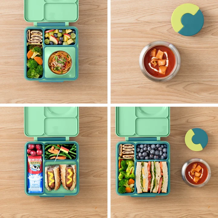 OMIEBOX lunch box z termosem, Meadow / OMIE