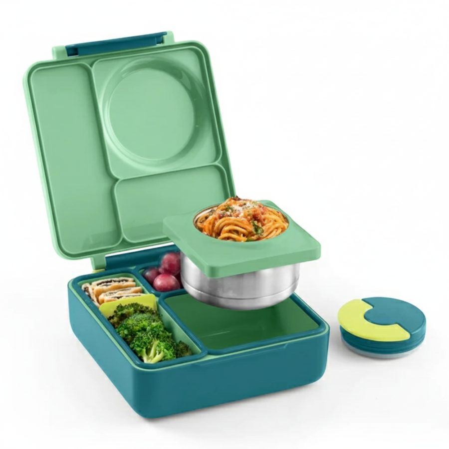 OMIEBOX lunch box z termosem, Meadow / OMIE