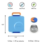 OMIEBOX lunch box z termosem, Blue Sky / OMIE