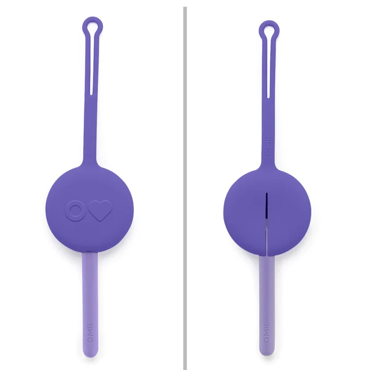 OMIEPOD zawieszka - pokrowiec ze sztućcami, Lilac / OMIE