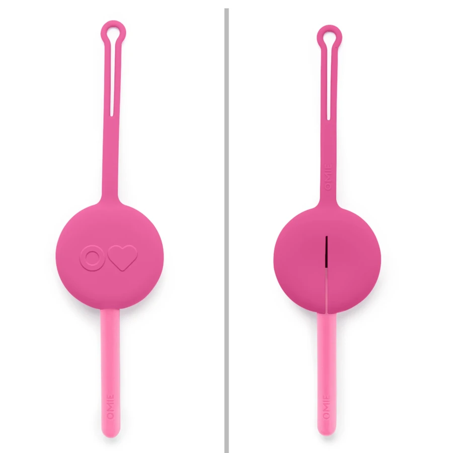 OMIEPOD zawieszka - pokrowiec ze sztućcami, Bubble Gum / OMIE