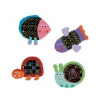 Wydrapywanka, składanka ZABAWNE ZWIERZĘTA / Djeco DJ09094