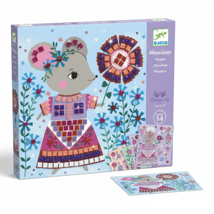Mozaika PIĘKNE ZWIERZĄTKA /Djeco DJ09425